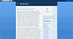 Desktop Screenshot of myetgreen.blogspot.com