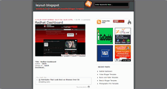 Desktop Screenshot of layout-blogspot.blogspot.com