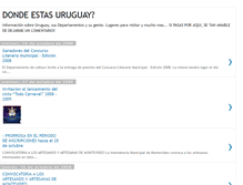Tablet Screenshot of dondeestasuruguay.blogspot.com