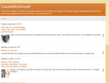 Tablet Screenshot of carolemcdonnell.blogspot.com