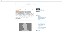 Desktop Screenshot of burcuyumlari.blogspot.com