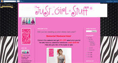 Desktop Screenshot of justgirlstuffutah.blogspot.com