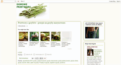 Desktop Screenshot of domoweprzetwory.blogspot.com