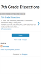 Mobile Screenshot of dissections7.blogspot.com