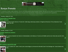 Tablet Screenshot of kenyaforests.blogspot.com