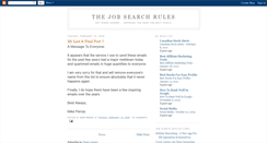 Desktop Screenshot of jobsearchrules.blogspot.com