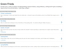 Tablet Screenshot of greenfrieda.blogspot.com