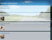 Tablet Screenshot of ainsleywirefly.blogspot.com