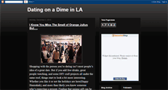 Desktop Screenshot of datingonadimeinla.blogspot.com