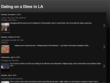 Tablet Screenshot of datingonadimeinla.blogspot.com