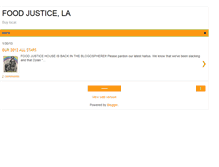 Tablet Screenshot of foodjusticela.blogspot.com