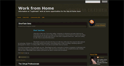 Desktop Screenshot of idratherworkathome.blogspot.com
