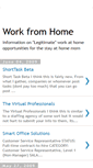 Mobile Screenshot of idratherworkathome.blogspot.com