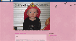 Desktop Screenshot of diaryofahotmommy.blogspot.com