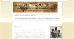 Desktop Screenshot of happywarriorintraining.blogspot.com