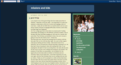 Desktop Screenshot of missionsandkids.blogspot.com