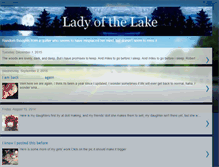 Tablet Screenshot of lady-ofthe-lake.blogspot.com