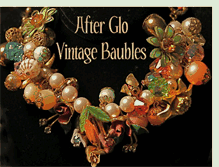 Tablet Screenshot of afterglovintagebaubles.blogspot.com