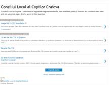 Tablet Screenshot of consiliullocalalcopiilorcraiova.blogspot.com