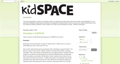 Desktop Screenshot of kidspacekonnect.blogspot.com