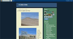 Desktop Screenshot of alittlechile.blogspot.com