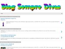 Tablet Screenshot of blogsempredivas.blogspot.com