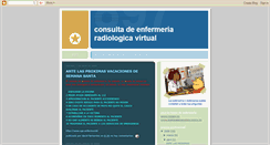 Desktop Screenshot of enfermeriaradiologica.blogspot.com