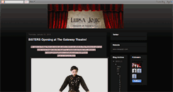 Desktop Screenshot of luisajojic.blogspot.com