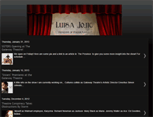 Tablet Screenshot of luisajojic.blogspot.com