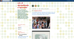 Desktop Screenshot of ieipaprendiendoaaprender.blogspot.com