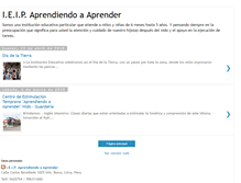 Tablet Screenshot of ieipaprendiendoaaprender.blogspot.com