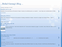 Tablet Screenshot of bishalgurung.blogspot.com