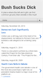 Mobile Screenshot of bushsucksdick.blogspot.com