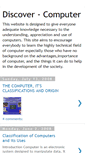 Mobile Screenshot of discover-computer.blogspot.com