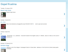 Tablet Screenshot of gopalkrushna.blogspot.com