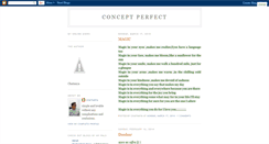 Desktop Screenshot of conceptperfect.blogspot.com