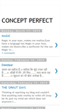 Mobile Screenshot of conceptperfect.blogspot.com