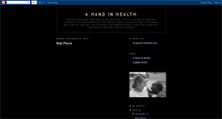 Desktop Screenshot of ahandinhealth.blogspot.com
