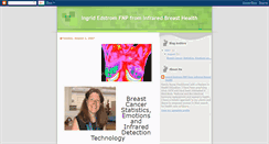 Desktop Screenshot of infraredbreasthealth.blogspot.com