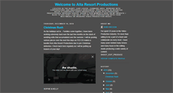 Desktop Screenshot of banffvideoproductions.blogspot.com