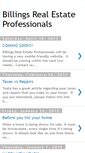 Mobile Screenshot of billingsrealestateprofessionals.blogspot.com