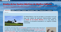 Desktop Screenshot of ermitasantosmartires.blogspot.com