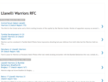 Tablet Screenshot of llanelliwarriorsmatchreports.blogspot.com