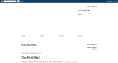 Desktop Screenshot of hjsessentia.blogspot.com