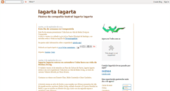 Desktop Screenshot of lagartalagarta.blogspot.com