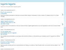 Tablet Screenshot of lagartalagarta.blogspot.com