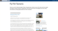 Desktop Screenshot of flyfishtasmania.blogspot.com