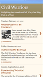 Mobile Screenshot of civilwarriors.blogspot.com