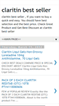 Mobile Screenshot of claritinbestseller.blogspot.com