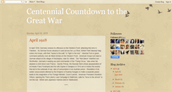 Desktop Screenshot of centennialcountdown.blogspot.com